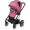 Cybex Talos S Lux Czarna Rama - Magnolia Pink