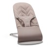 BabyBjorn Leżaczek BLISS Woven Petal Quilt - Sand Grey