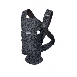 BabyBjorn Nosidełko Mini 3D Mesh - Antracytowy/Leopard