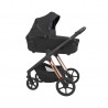 Espiro Miloo 2024 4w1 z fotelikiem Cybex Cloud G I-size i bazą G - 110 Diamond Black