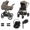 Espiro Miloo 2024 4w1 z fotelikiem Cybex Cloud G I-size i bazą G - 109 Charming Touch