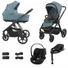 Espiro Miloo 2024 4w1 z fotelikiem Cybex Cloud G I-size i bazą G - 103 Brillant Agate