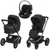 Maxi-Cosi Fame 3w1 Twillic Black + Cybex Cloud G