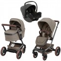 Maxi-Cosi Fame 3w1 Twillic Truffle + Joie i-Snug 2