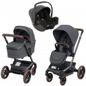 Maxi-Cosi Fame 3w1 Twillic Graphite + Joie i-Snug 2