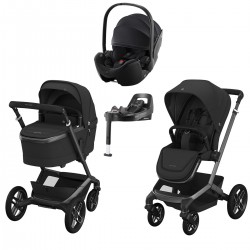 Maxi-Cosi Fame 4w1 Twillic Black + Britax Baby Safe Pro + Vario Base 5Z