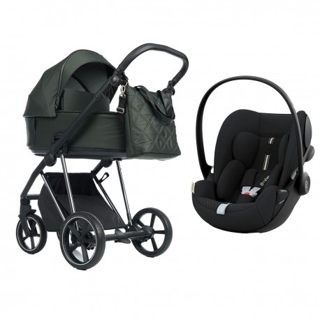 Roan IVI 2.0 3w1 z fotelikiem Cybex Cloud G - Black Forest