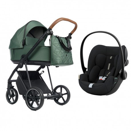 Roan IVI 2.0 3w1 z fotelikiem Cybex Cloud G - Boho Green