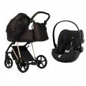 Roan IVI 2.0 3w1 z fotelikiem Cybex Cloud G - Choco