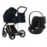 Roan IVI 2.0 3w1 z fotelikiem Cybex Cloud G - Mystic Blue Rose Gold