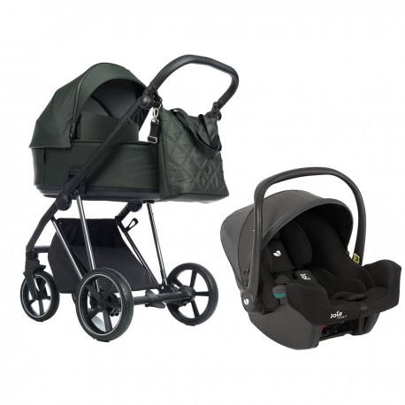 Roan IVI 2.0 3w1 z fotelikiem Joie I-snug 2 - Black Forest