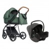 Roan IVI 2.0 3w1 z fotelikiem Joie I-snug 2 - Boho Green