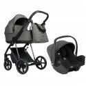 Roan IVI 2.0 3w1 z fotelikiem Joie I-snug 2 - Taupe