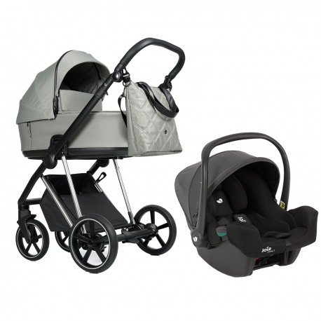 Roan IVI 2.0 3w1 z fotelikiem Joie I-snug 2 - Tea Leaf