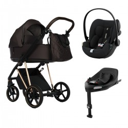 Roan IVI 2.0 4w1 z fotelikiem Cybex Cloud G i bazą Cybex G - Choco