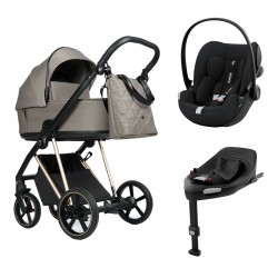 Roan IVI 2.0 4w1 z fotelikiem Cybex Cloud G i bazą Cybex G - Mocca