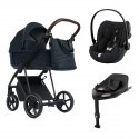 Roan IVI 2.0 4w1 z fotelikiem Cybex Cloud G i bazą Cybex G - Mystic Blue