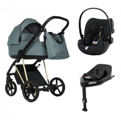 Roan IVI 2.0 4w1 z fotelikiem Cybex Cloud G i bazą Cybex G - Pine Green