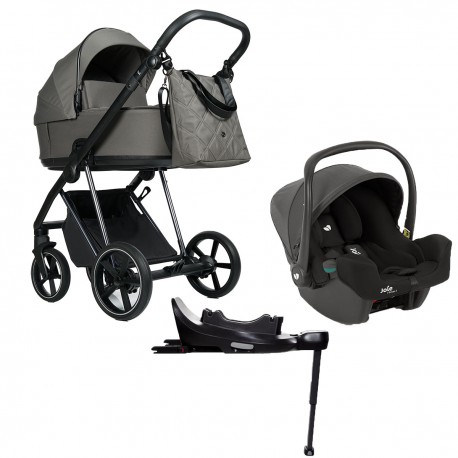 Roan IVI 2.0 4w1 z fotelikiem Joie I-snug 2 + baza Encore - Taupe