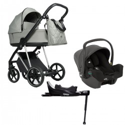 Roan IVI 2.0 4w1 z fotelikiem Joie I-snug 2 + baza Encore - Tea Leaf