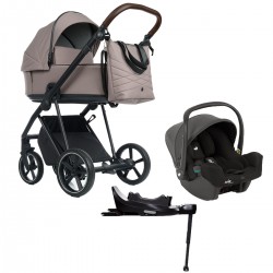 Roan IVI 2.0 4w1 z fotelikiem Joie I-snug 2 + baza Encore - Cocoa