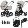 Venicci Upline 4w1 z fotelikiem Cybex Cloud G i-Size i bazą G - Moonstone