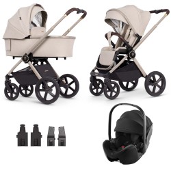 Venicci Upline 3w1 z fotelikiem Britax Romer Baby-Safe Pro - Stone Beige