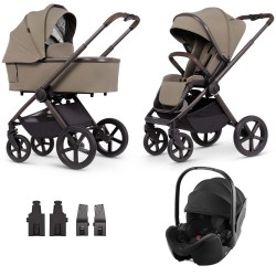 Venicci Upline SE 3w1 z fotelikiem Britax Romer Baby-Safe Pro - Powder