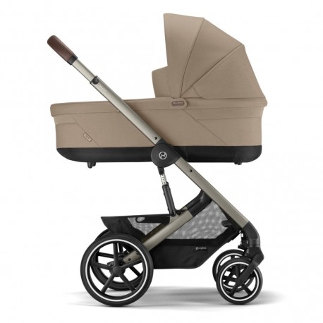 Cybex Balios S Lux 2.0 4w1 z fotelikiem Cloud G i-Size i Bazą G - Almond Beige