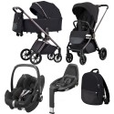 Carrello Ultra 4w1 z MC Pebble Pro I-size i bazą FamilyFix 3 Morning Blue