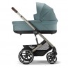 Cybex Balios S Lux 2.0 zestaw 4w1 z MC Pebble Pro I-size oraz bazą FamilyFix 3 - Sky Blue