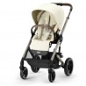 Cybex Balios S Lux 2.0 zestaw 4w1 z MC Pebble Pro I-size oraz bazą FamilyFix 3 - Seashell Beige