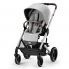 Cybex Balios S Lux 2.0 zestaw 4w1 z MC Pebble Pro I-size oraz bazą FamilyFix 3 - Lava Grey