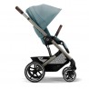 Cybex Balios S Lux 2.0 zestaw 4w1 z MC Pebble Pro I-size oraz bazą FamilyFix 3 - Sky Blue