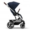 Cybex Balios S Lux 2.0 zestaw 4w1 z MC Pebble Pro I-size oraz bazą FamilyFix 3 - Ocean Blue