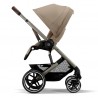 Cybex Balios S Lux 2.0 zestaw 4w1 z MC Pebble Pro I-size oraz bazą FamilyFix 3 - Almond Beige